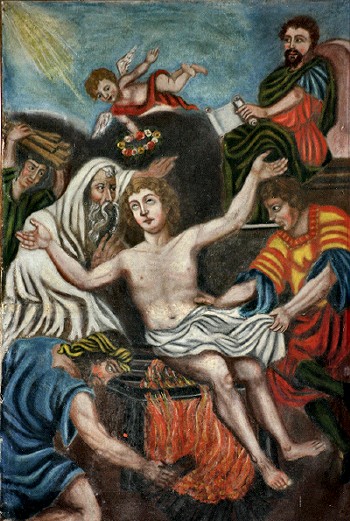 Le martyre de Laurent (commune d'Oze)